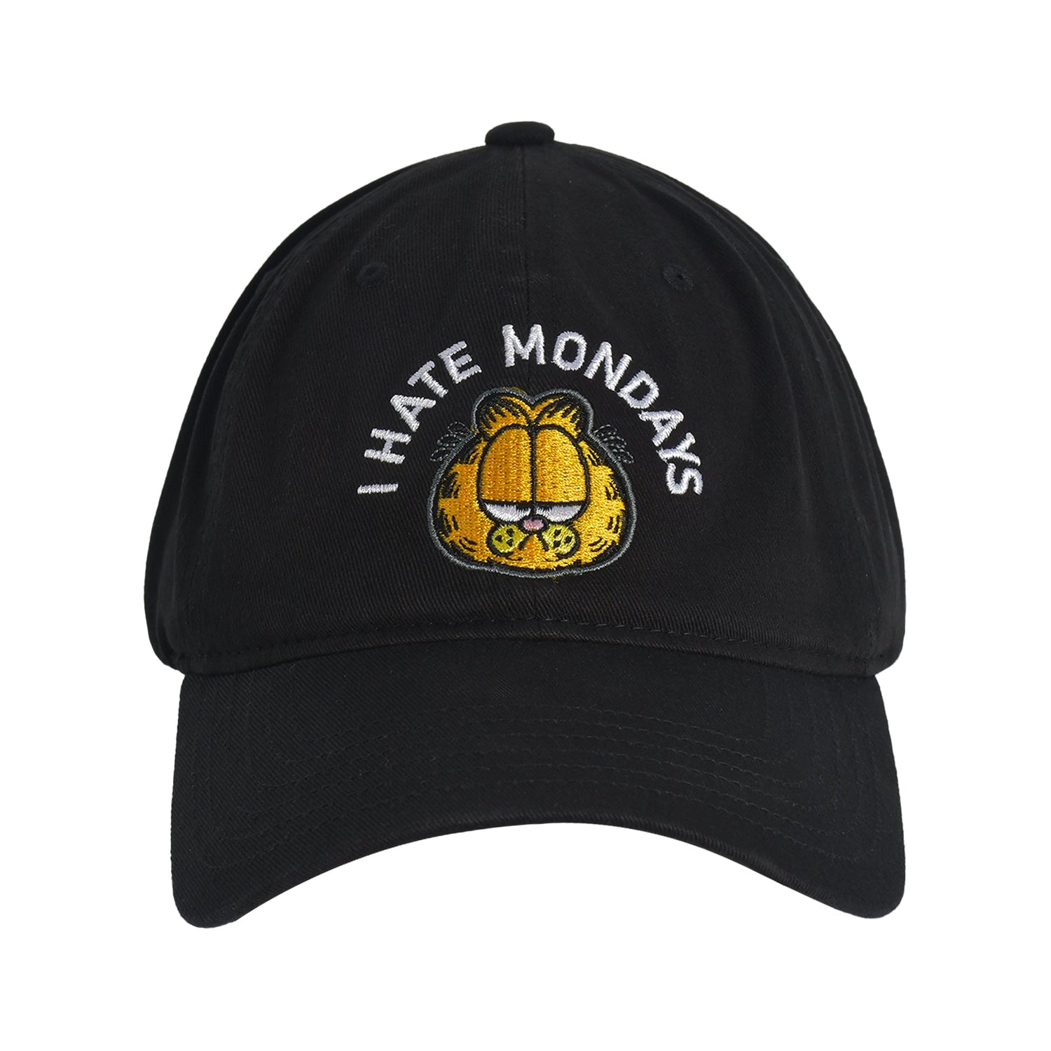 Concept One Unisex-Adult Garfield Dad Hat, Cotton Adjustable Baseball Cap with Curved Brim - Paramount Shop