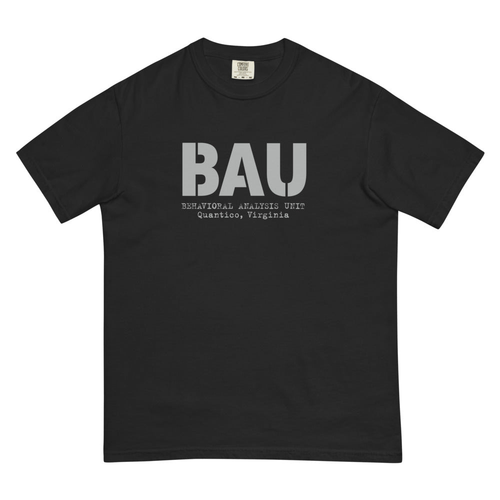 Criminal Minds BAU Unisex Comfort Colors T-Shirt - Paramount Shop