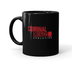 Criminal Minds Entwicklung Logo Schwarz Tasse - Schwarz / 11 Unzen