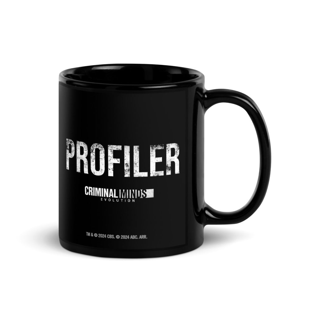 Criminal Minds: Evolution Profiler Schwarz Tasse – Paramount Shop