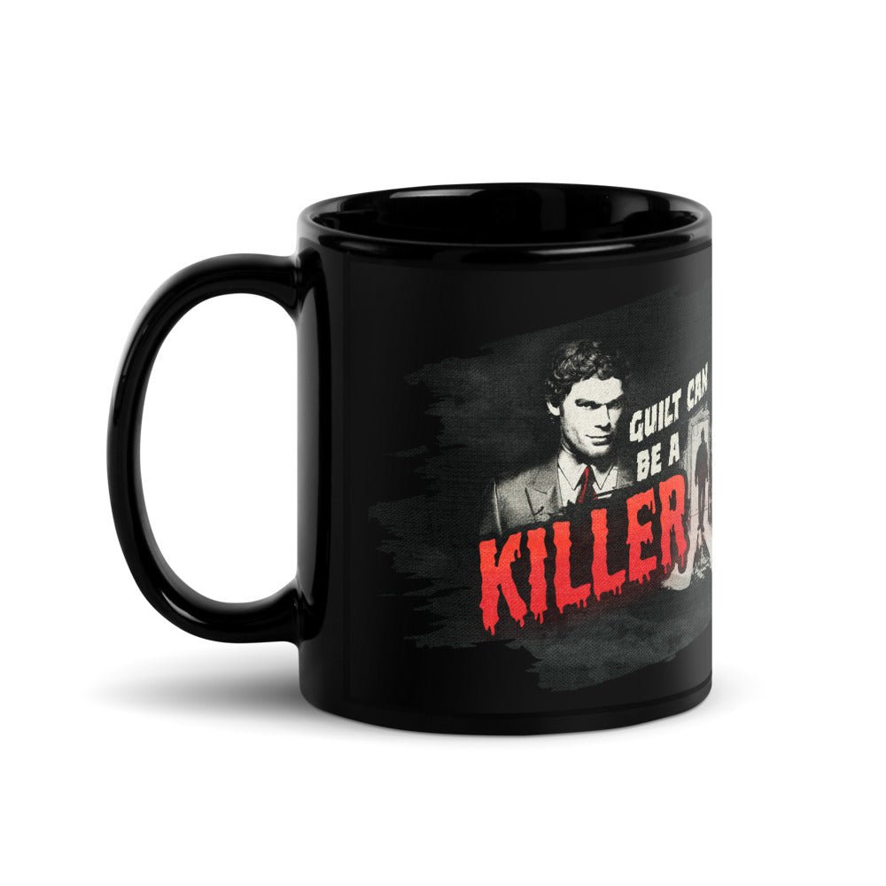 Dexter Guilt Can Be A Killer Black Mug