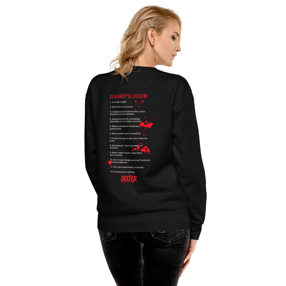 Dexter Harry's Code Unisex Crewneck Sweatshirt - Paramount Shop