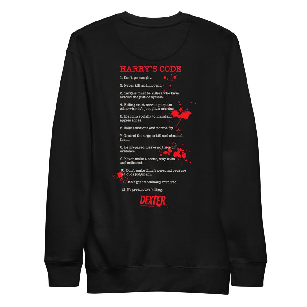 Dexter Harry's Code Unisex Crewneck Sweatshirt - Paramount Shop