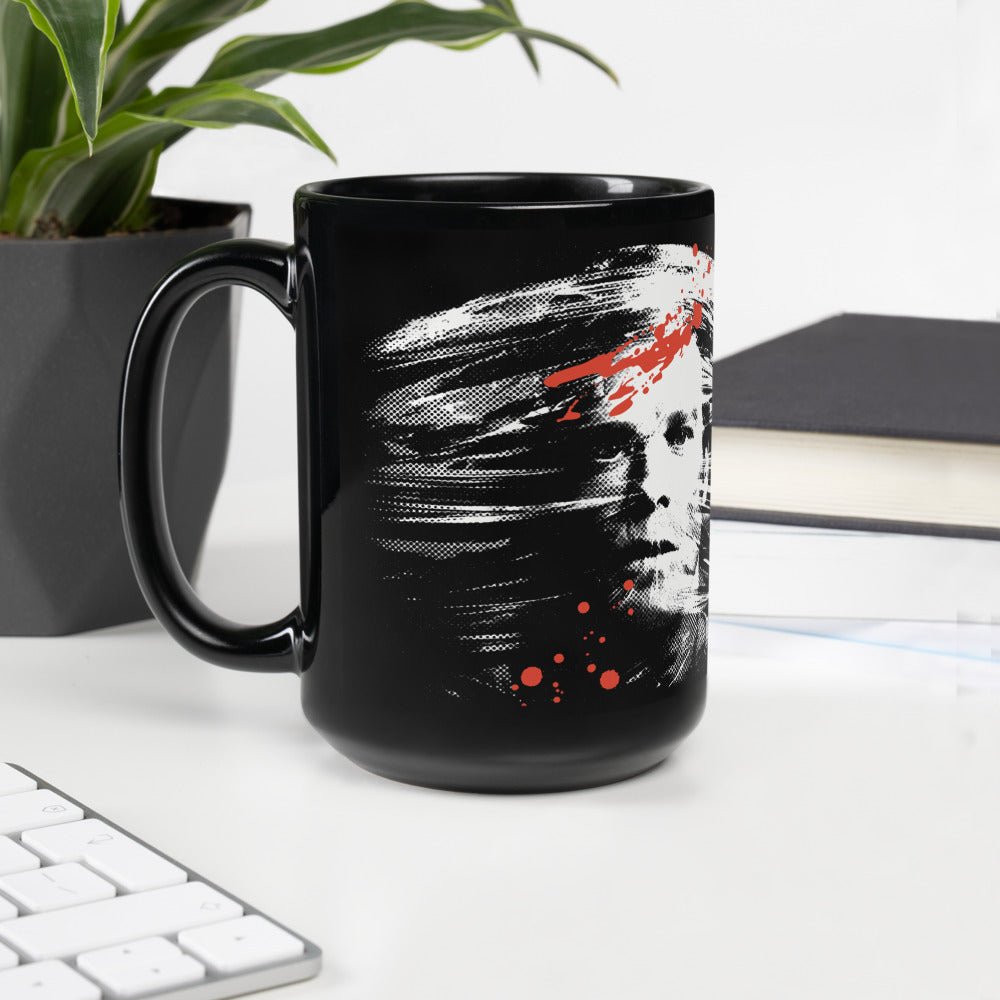 Dexter In Plastic Black Mug - Paramount Shop
