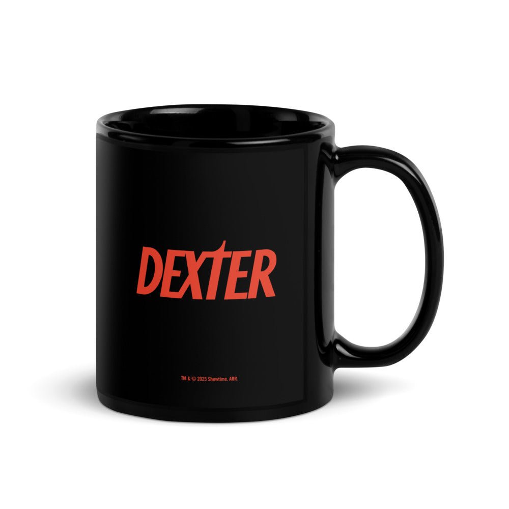 Dexter In Plastic Black Mug - Paramount Shop