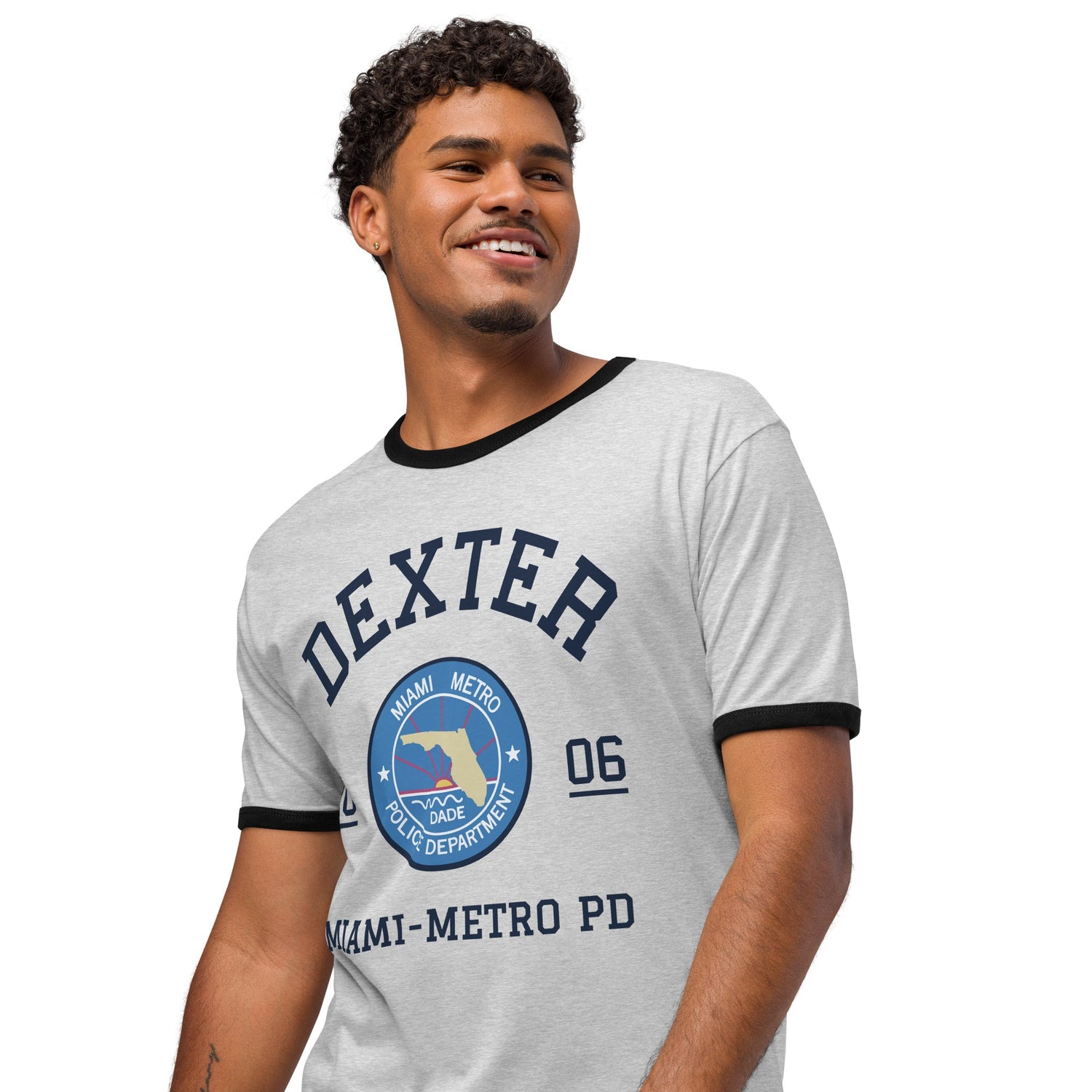 Dexter Ringer T-Shirt Miami - Metro PD - Paramount Shop