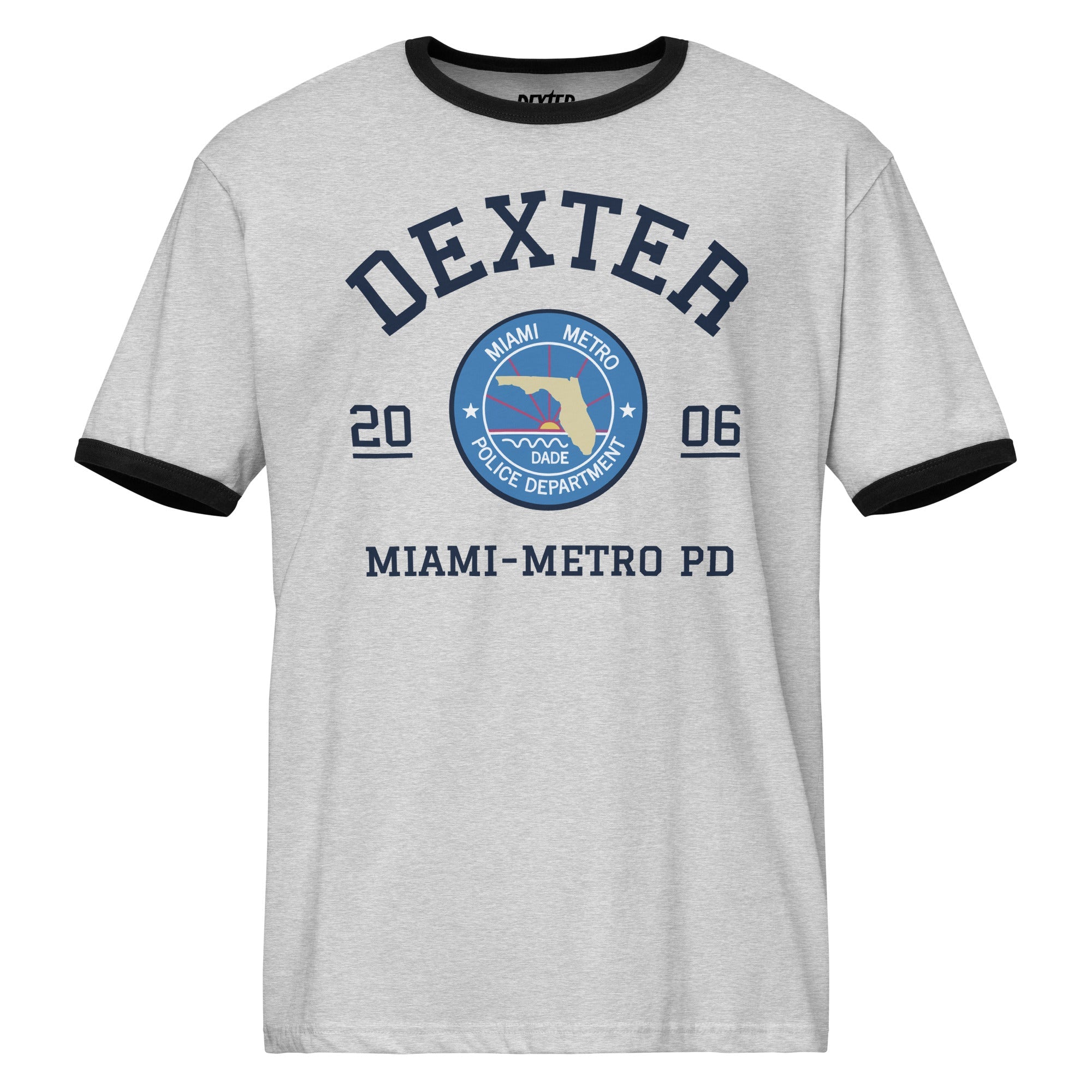 Dexter Ringer T-Shirt Miami-Metro PD