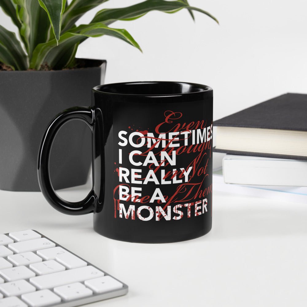 Dexter Sometimes I Can Really Be A Monster Black Mug - Paramount Shop