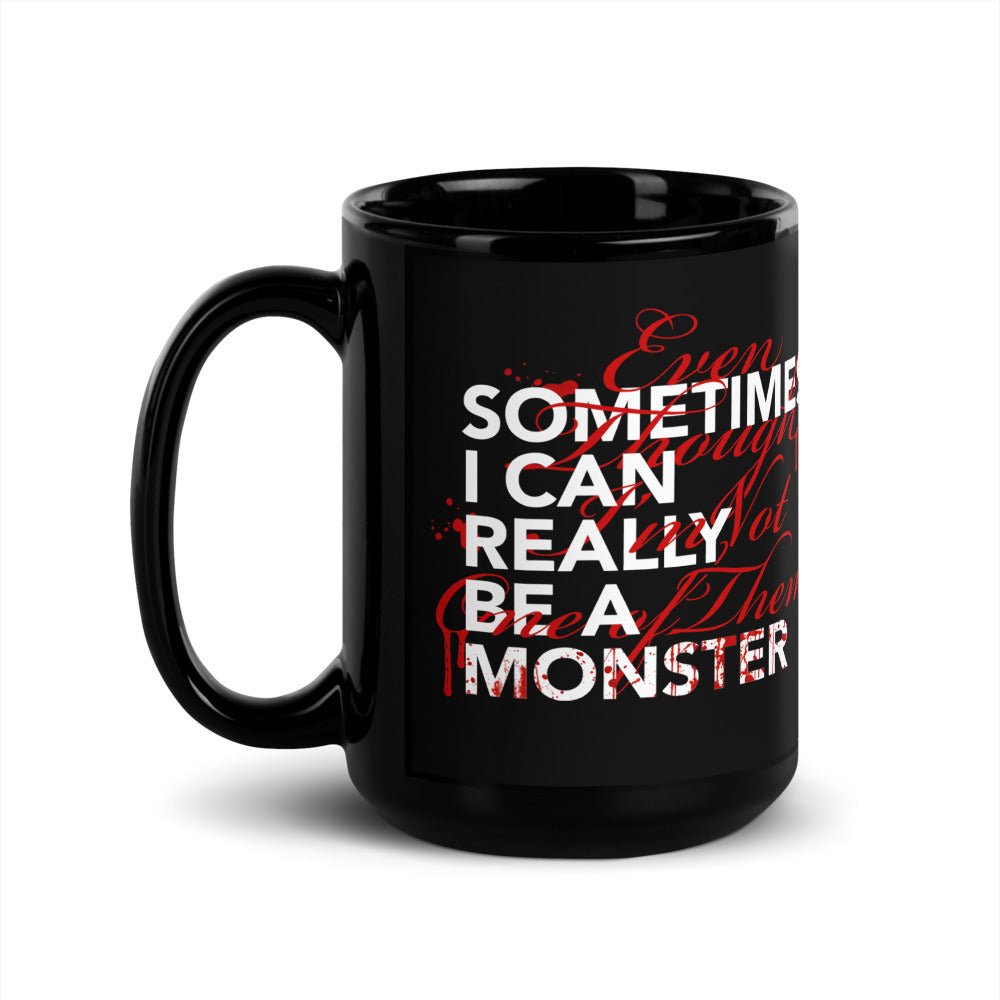 Dexter Sometimes I Can Really Be A Monster Black Mug - Paramount Shop