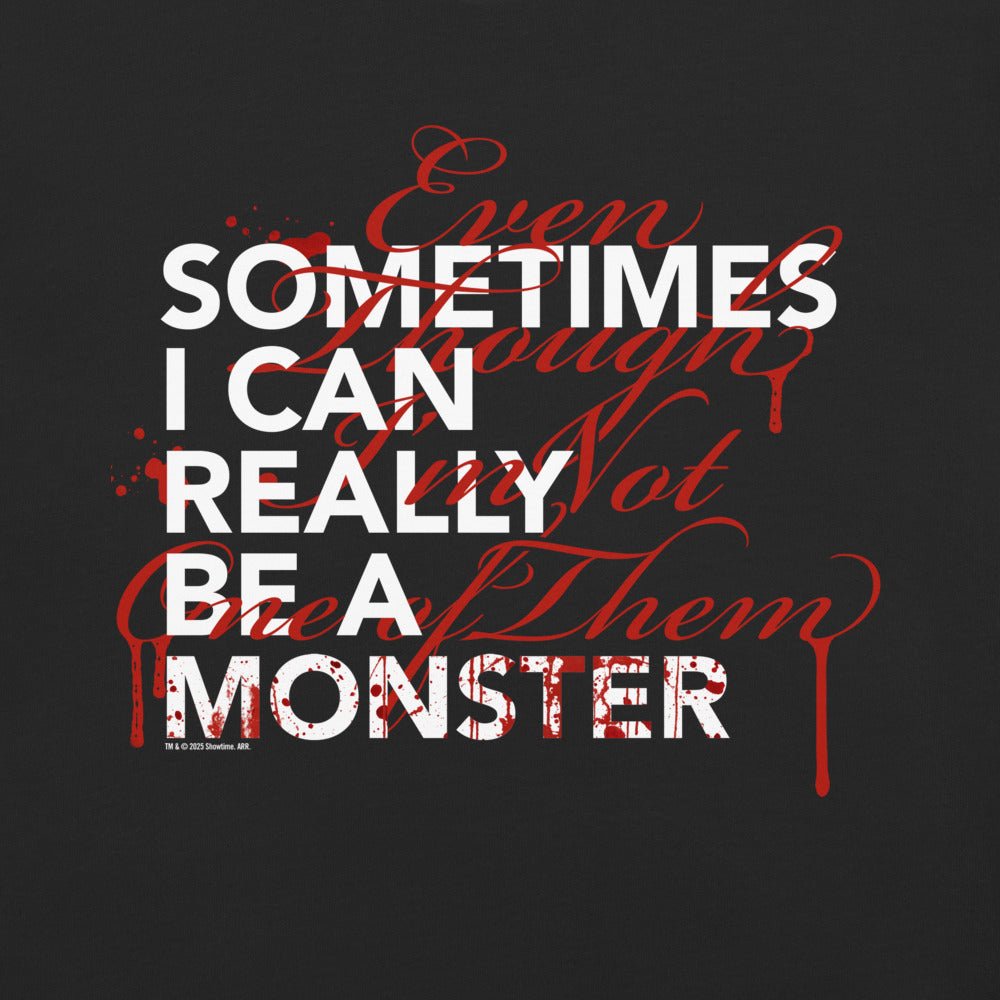 Dexter Sometimes I Can Really Be A Monster Unisex Comfort Colors T-Shirt - Paramount Shop