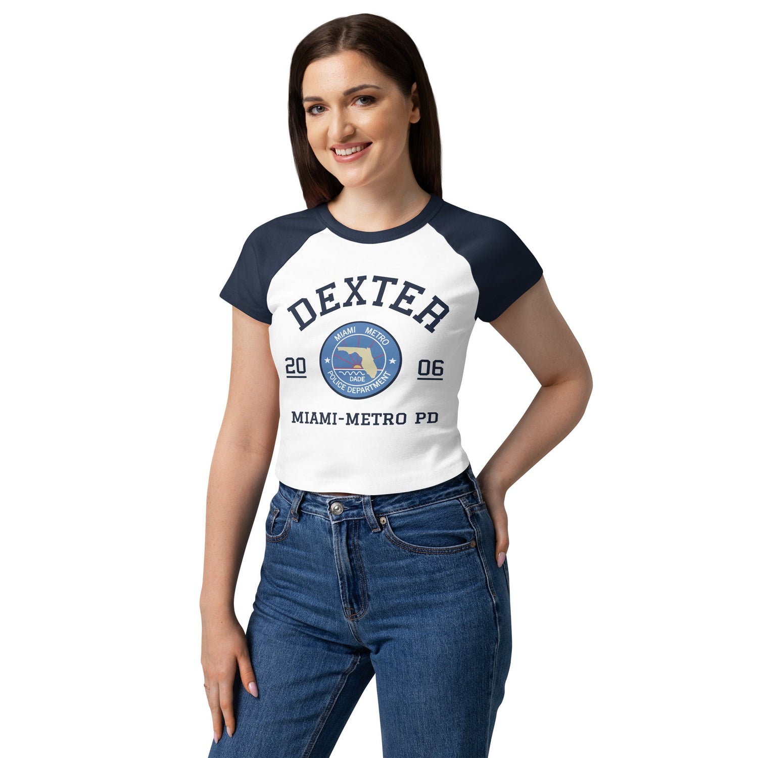 Dexter Women’s Raglan Tee Miami - Metro PD - Paramount Shop