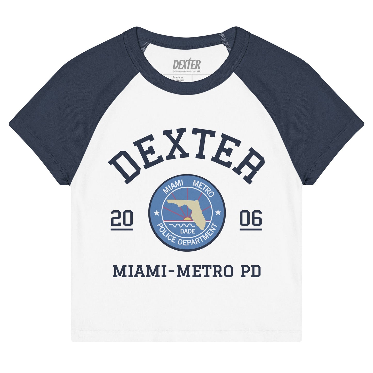 Dexter Women’s Raglan Tee Miami - Metro PD - Paramount Shop