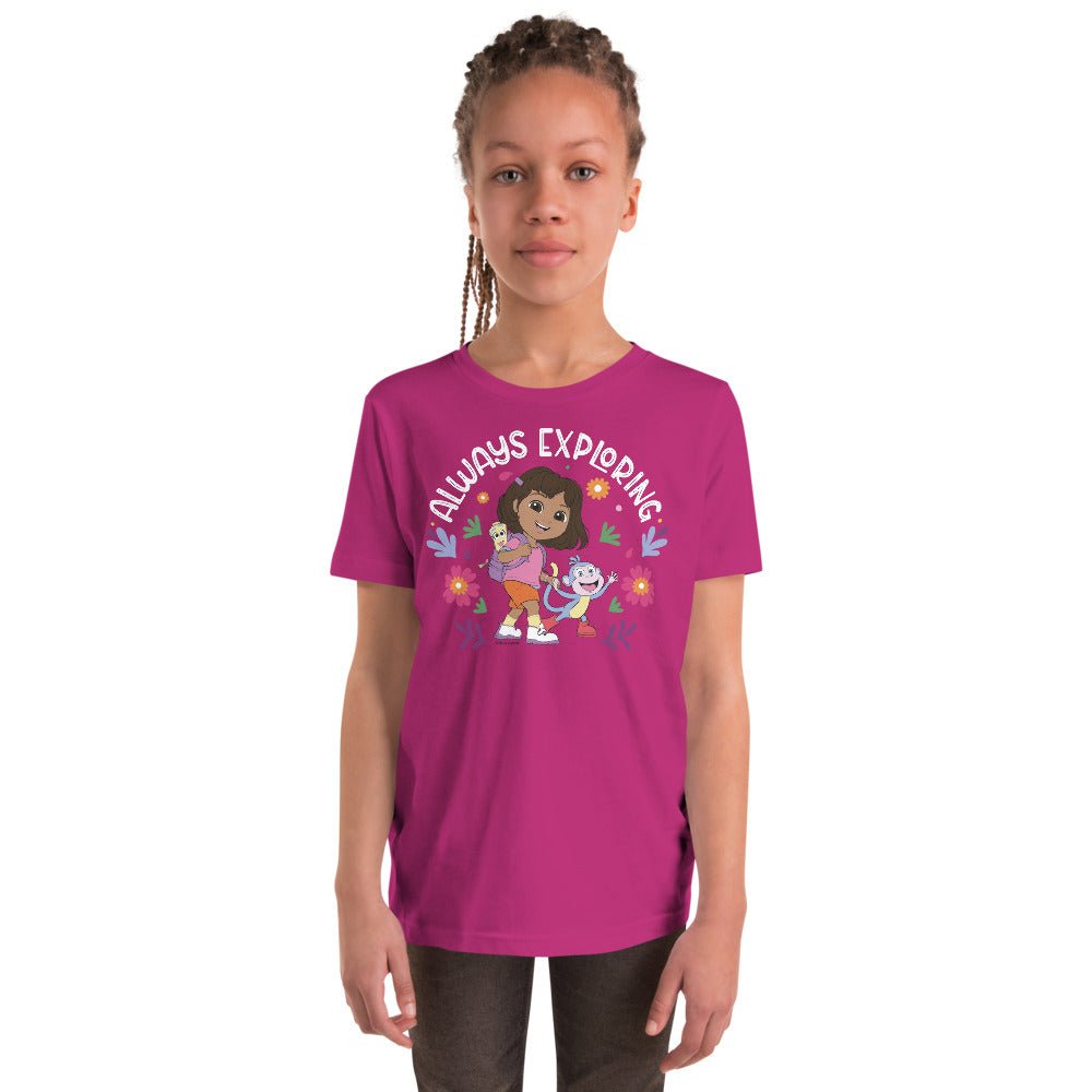 Dora Always Exploring Kids T-Shirt – Paramount Shop