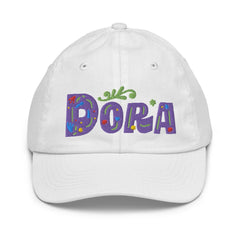 Dora Kinder Baseballhut - Weiß / Eine Größe