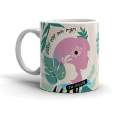 Dora the Explorer Blatt Weiß Tasse - Weiß / 11 oz