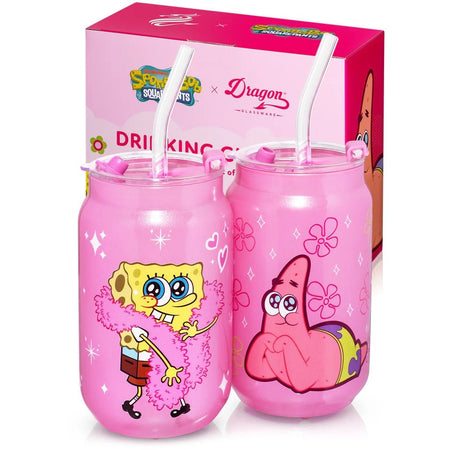 Dragon Glassware® x SpongeBob SquarePants Drinking Glasses - Paramount Shop