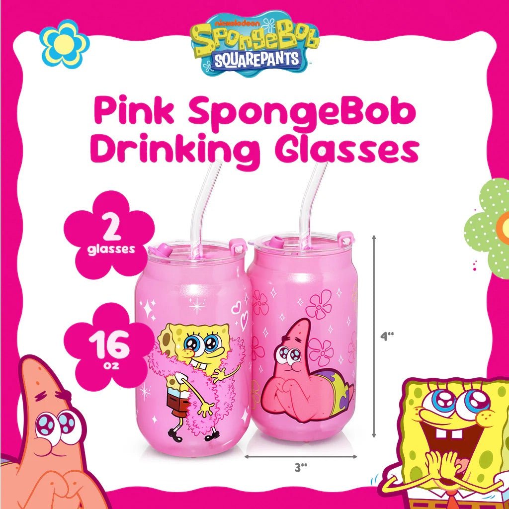 Dragon Glassware® x SpongeBob SquarePants Drinking Glasses - Paramount Shop
