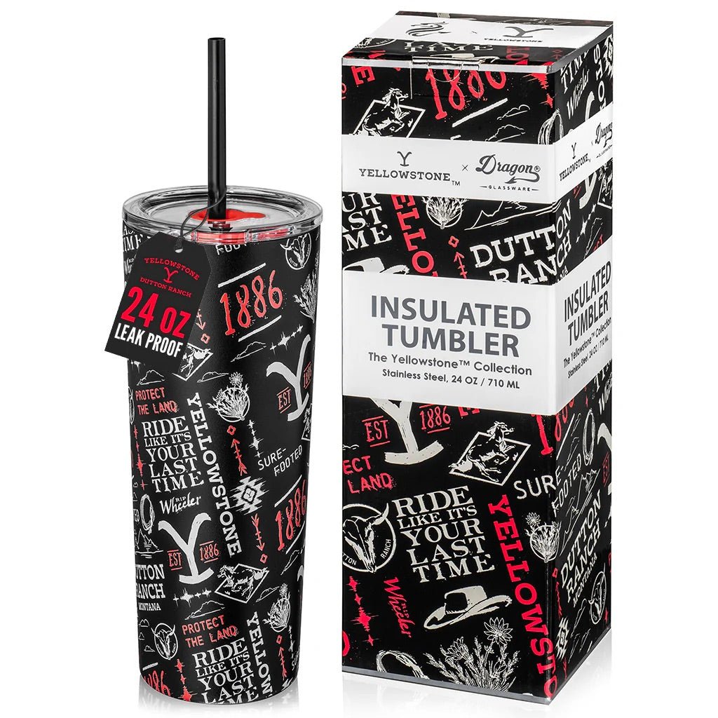 Dragon Glassware® x Yellowstone 1886 Tumbler