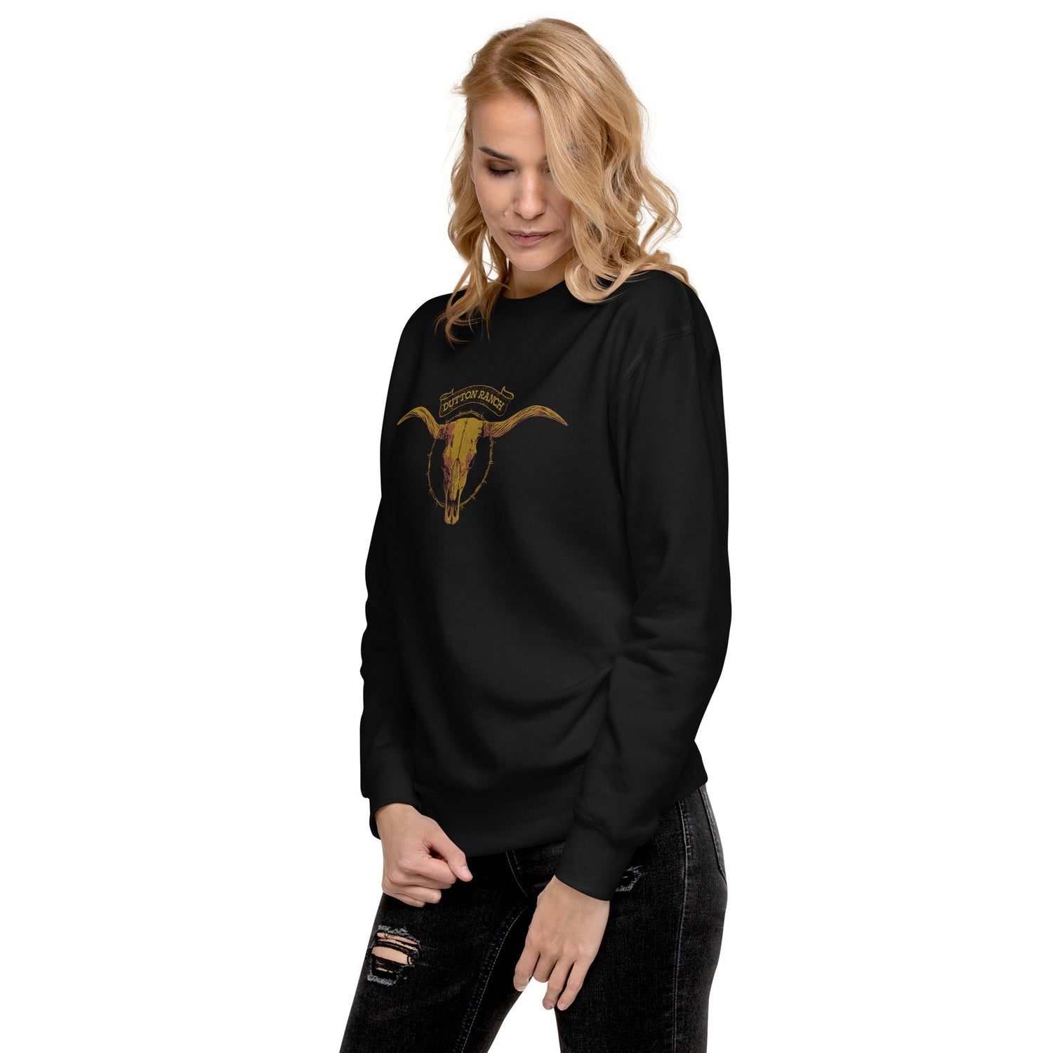 Dutton Ranch Crewneck Steer Logo - Paramount Shop