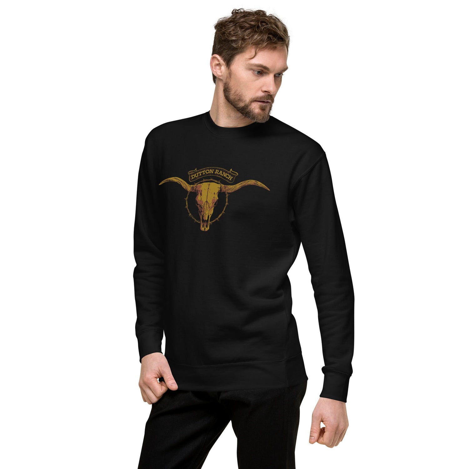 Dutton Ranch Crewneck Steer Logo - Paramount Shop