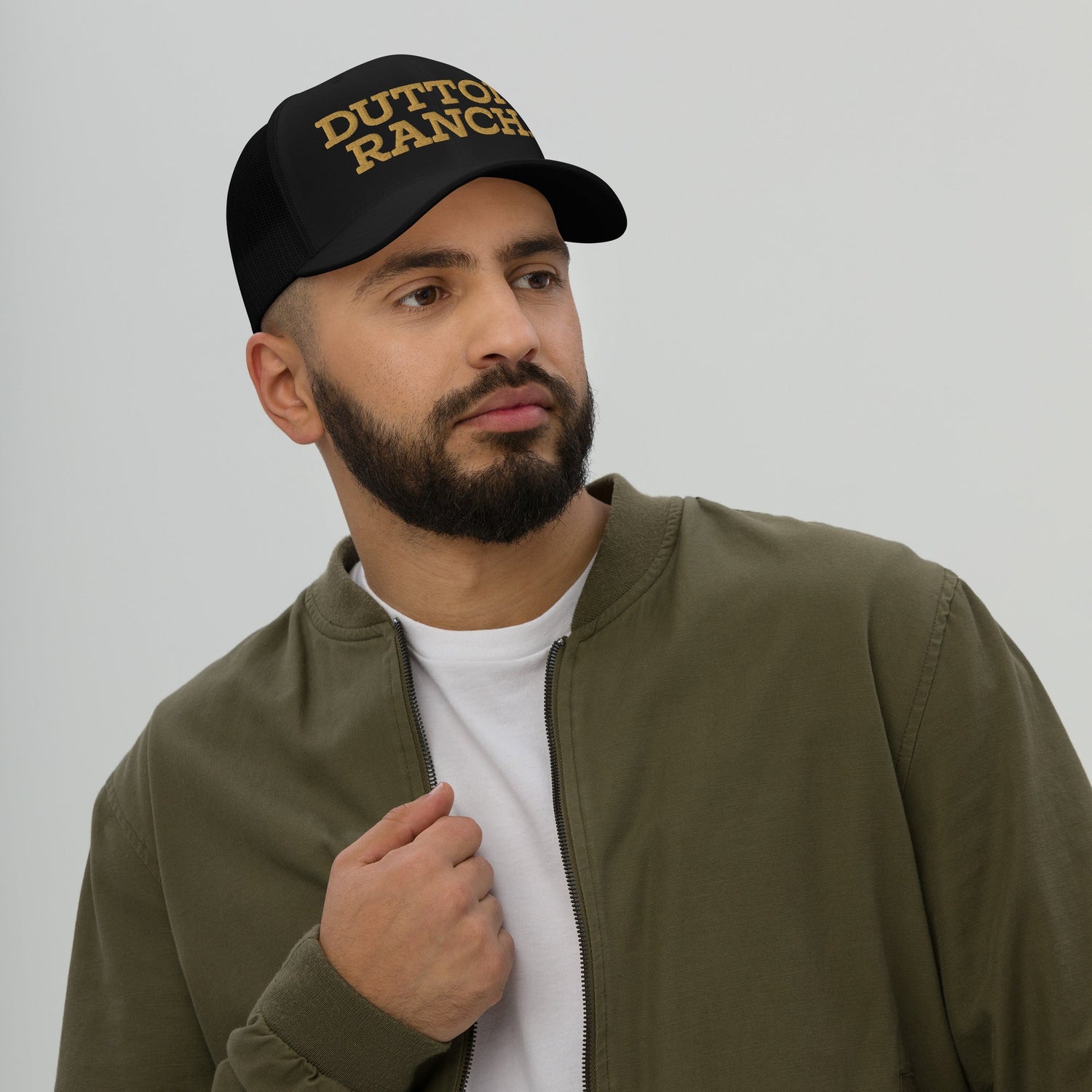 Dutton Ranch Trucker Hat Logo Embroidered - Paramount Shop