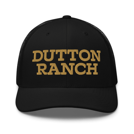 Dutton Ranch Trucker Hat Logo Embroidered - Paramount Shop