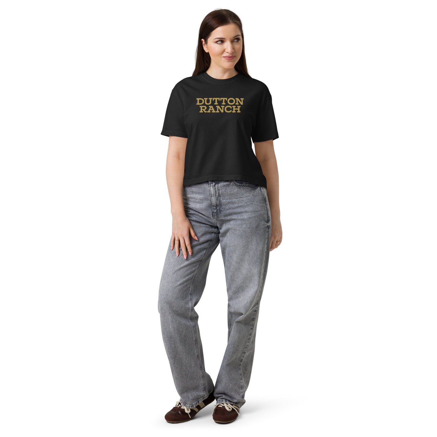 Dutton Ranch Women's Boxy T-Shirt Dutton Forever - Paramount Shop