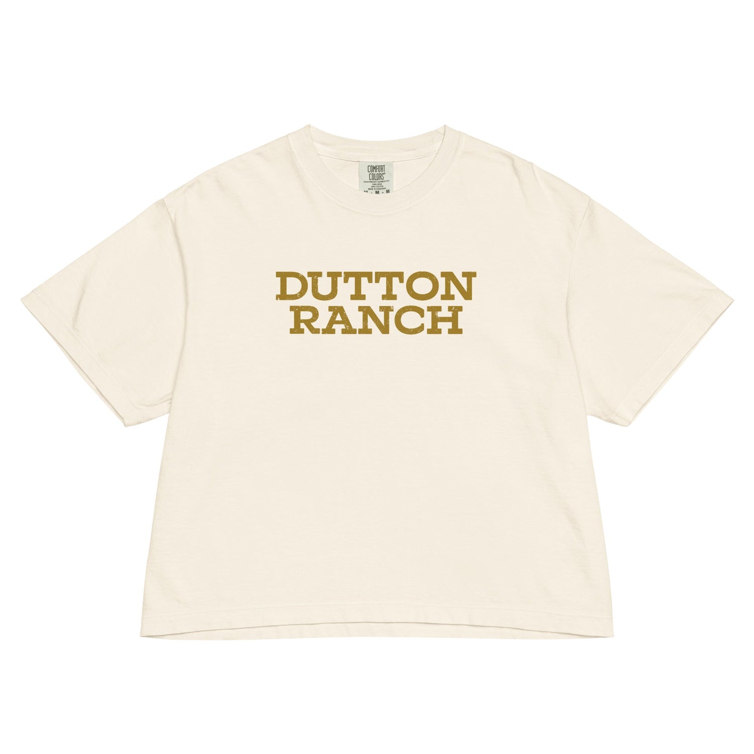 Dutton Ranch Women's Boxy T-Shirt Dutton Forever - Paramount Shop