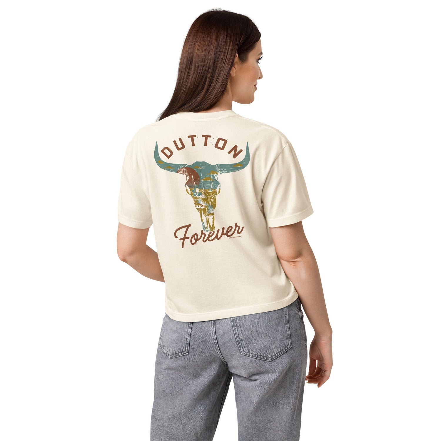 Dutton Ranch Women's Boxy T-Shirt Dutton Forever - Paramount Shop