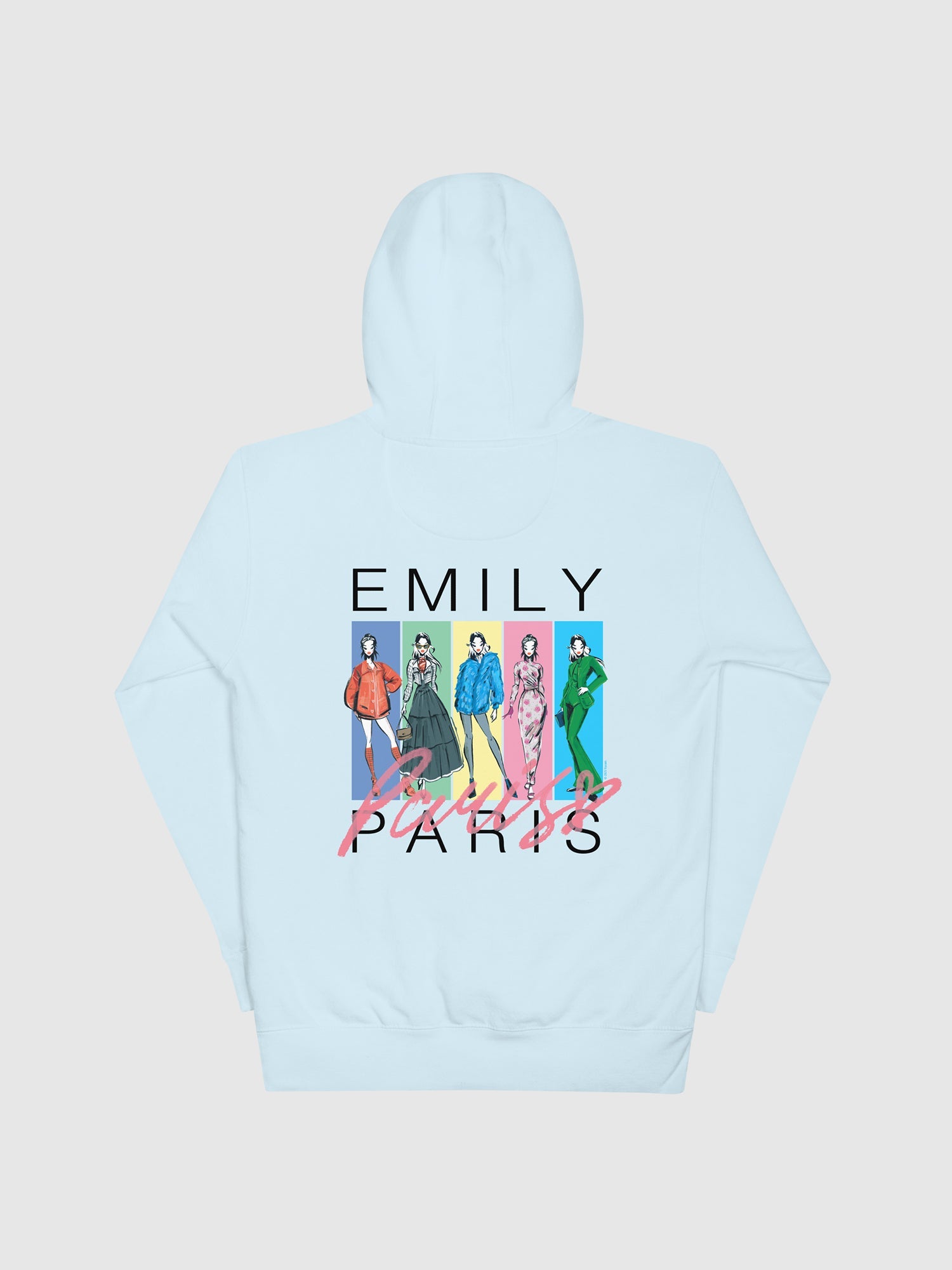 Emily in Paris Hoodie Fashion Sketches - Paramount Shop