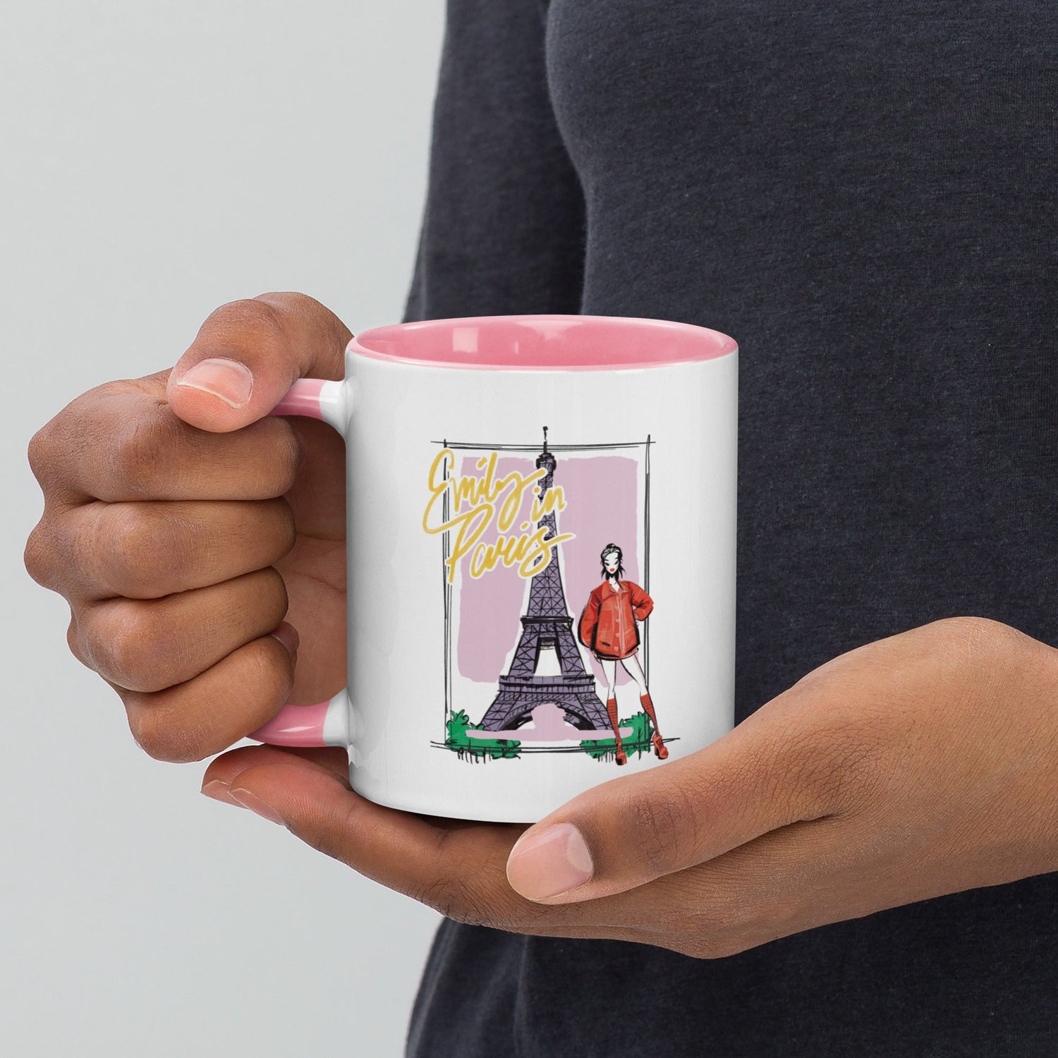 Emily in Paris Two-Tone Mug Eiffel Tower - Paramount Shop