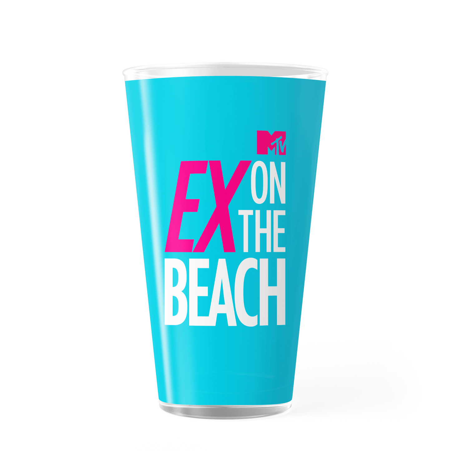 Ex on the Beach Logo 17 oz Pint Glass - Paramount Shop