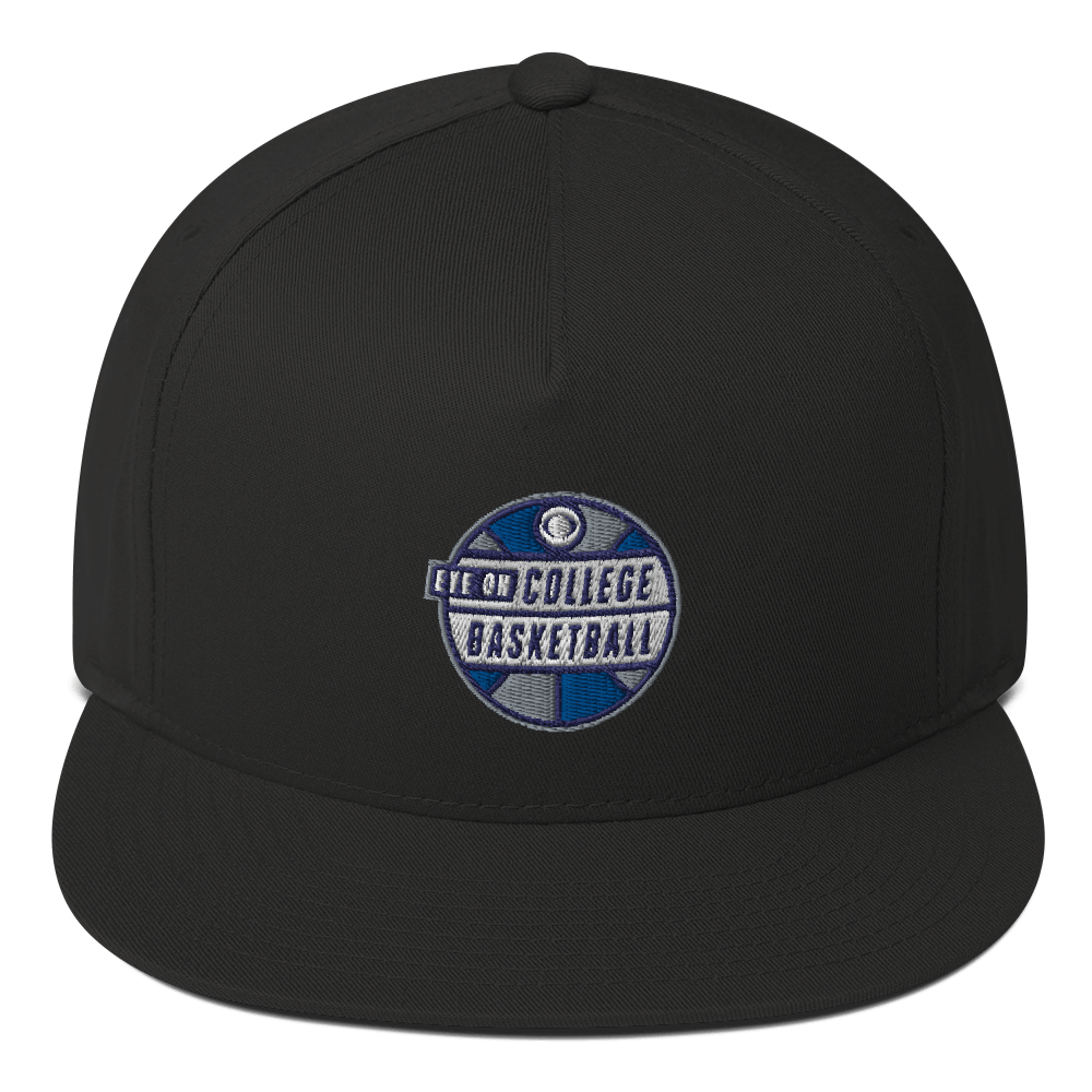 Eye On College Basketball Podcast Logo Bestickte Wohnung Bill Hut eye-on-college-basketball-podcast-logo-bestickte-wohnung-bill-hut