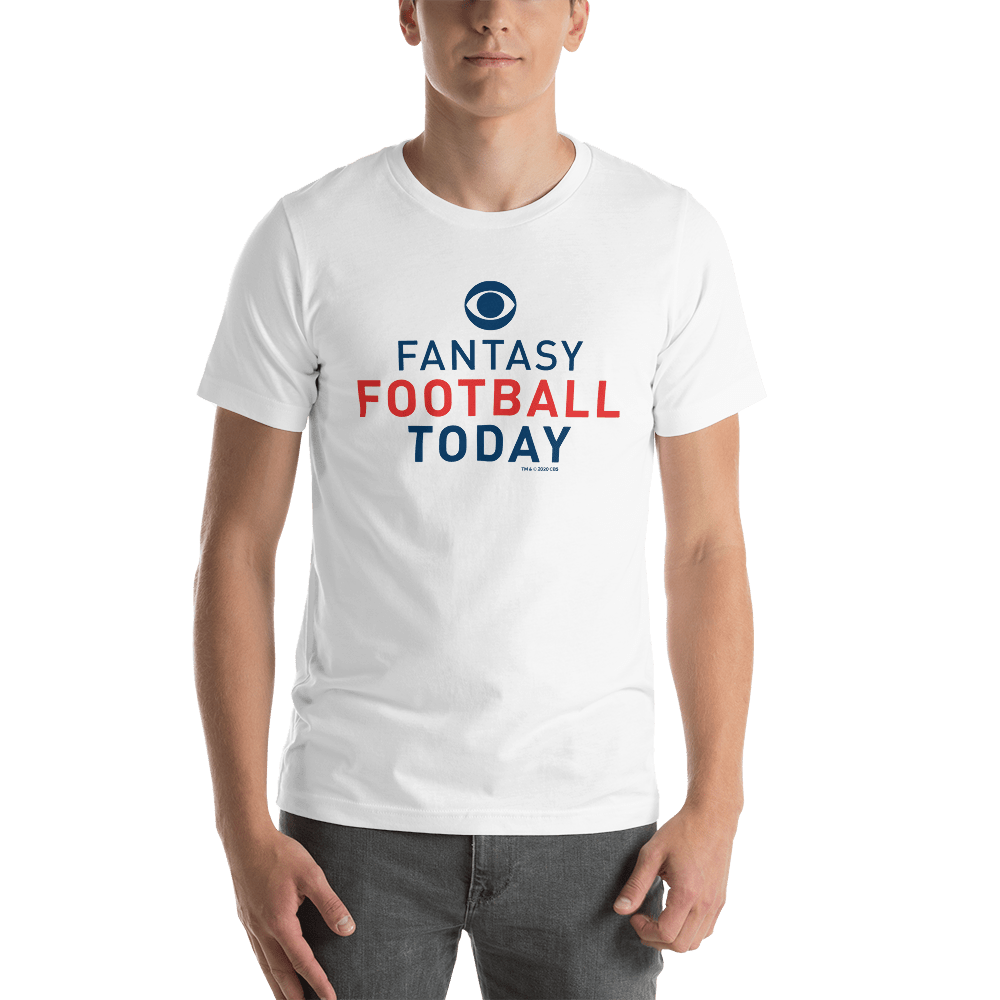 Fantasy Football Today Podcast Logo Adult Short Sleeve T - Shirt - Paramount Shop
