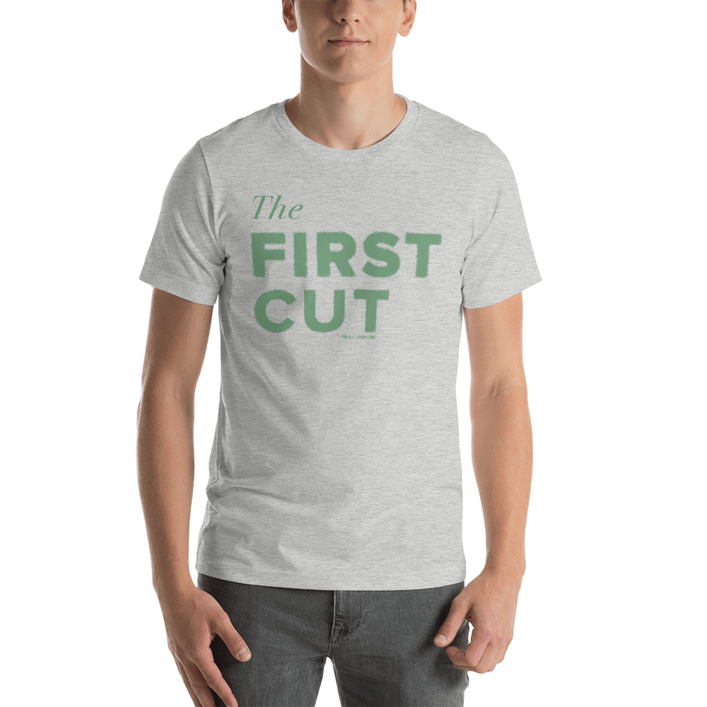 First Cut Golf Podcast Logo Adult Short Sleeve T - Shirt - Paramount Shop