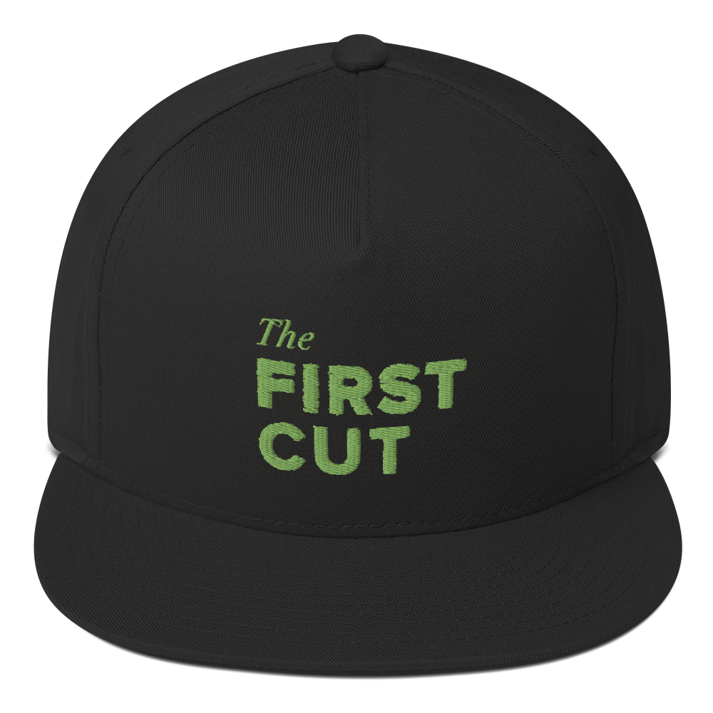 First Cut Golf Podcast Logo Bestickte Wohnung Bill Hut Paramount Shop First Cut Golf Podcast Logo Bestickte Wohnung Bill Hut Paramount Shop
