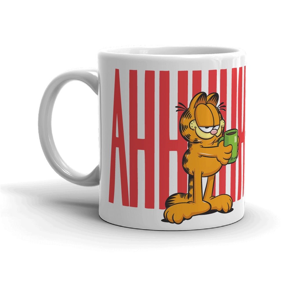 Garfield Ahhhhhhh White Mug – Paramount Shop