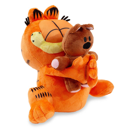 Garfield Holding Pooky 12-Inch Collector Plush Stuffed Animal - Paramount Shop