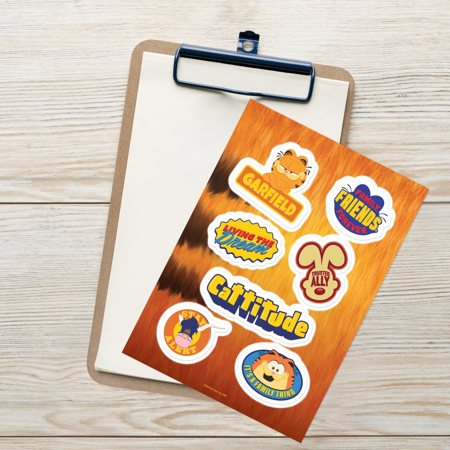 Garfield Movie Sticker Sheet – Paramount Shop
