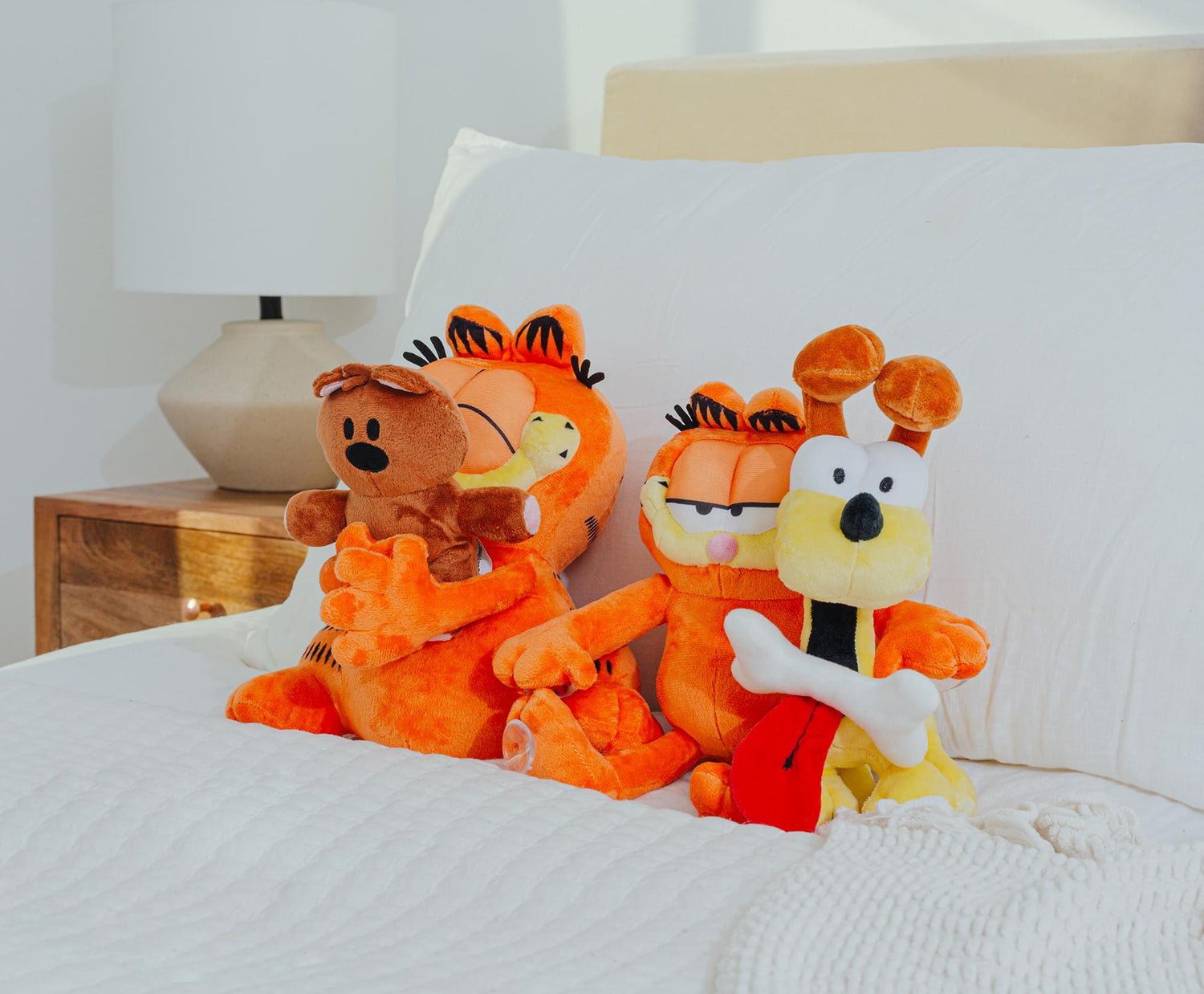 Garfield Odie with Dog Bone 12-Inch Collector Plush - Paramount Shop