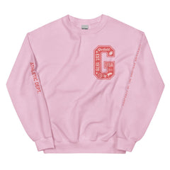 Garfield Sudadera con parche y cuello redondo - Rosa / Sm