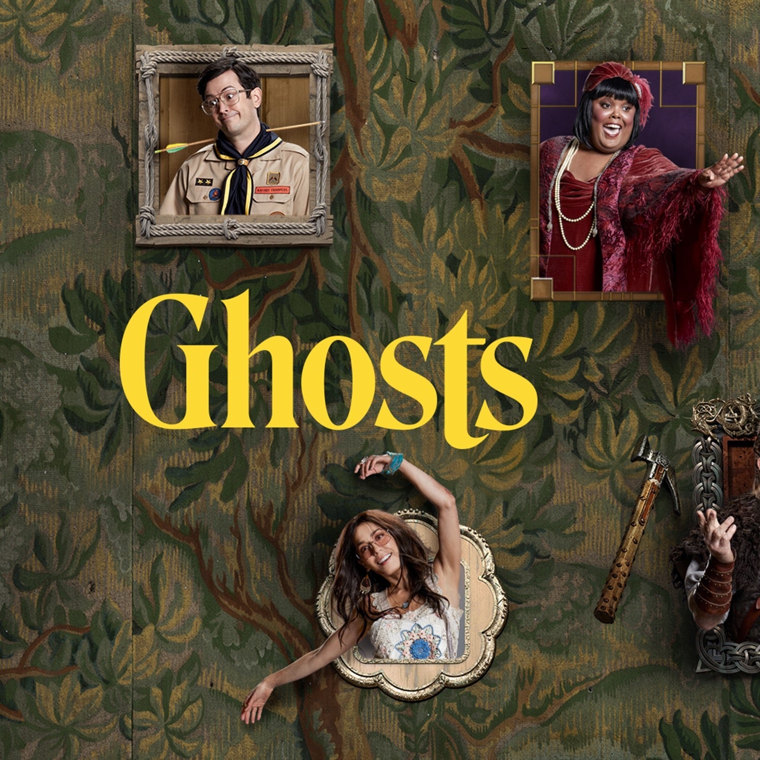 Ghosts Frames Black Mug - Paramount Shop