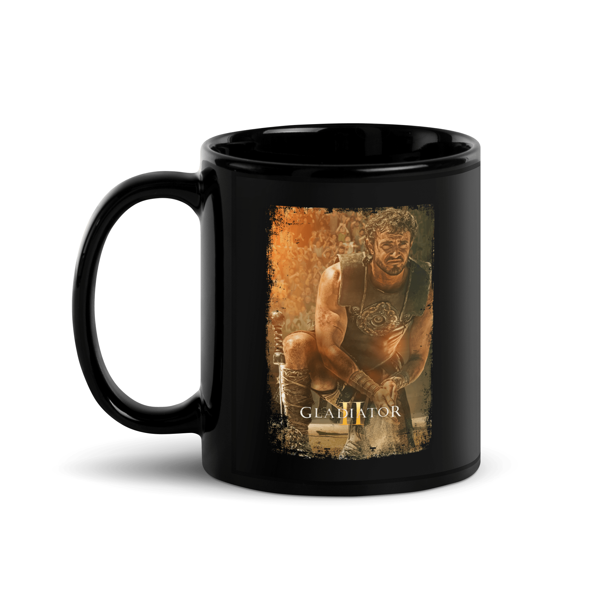Taza Negra Gladiator II Lucius Paramount Shop Taza Negra Gladiator II Lucius Paramount Shop