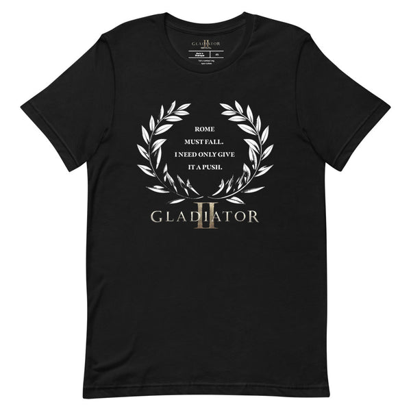 Gladiator II Rome Must Fall Unisex T-Shirt – Paramount Shop