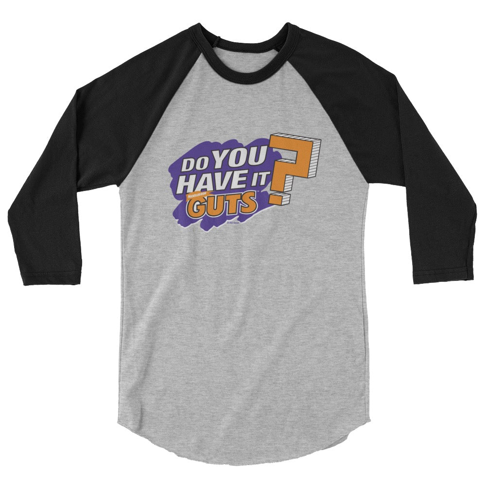 Guts Do You Have It 3/4 Sleeve Raglan Shirt - Paramount Shop