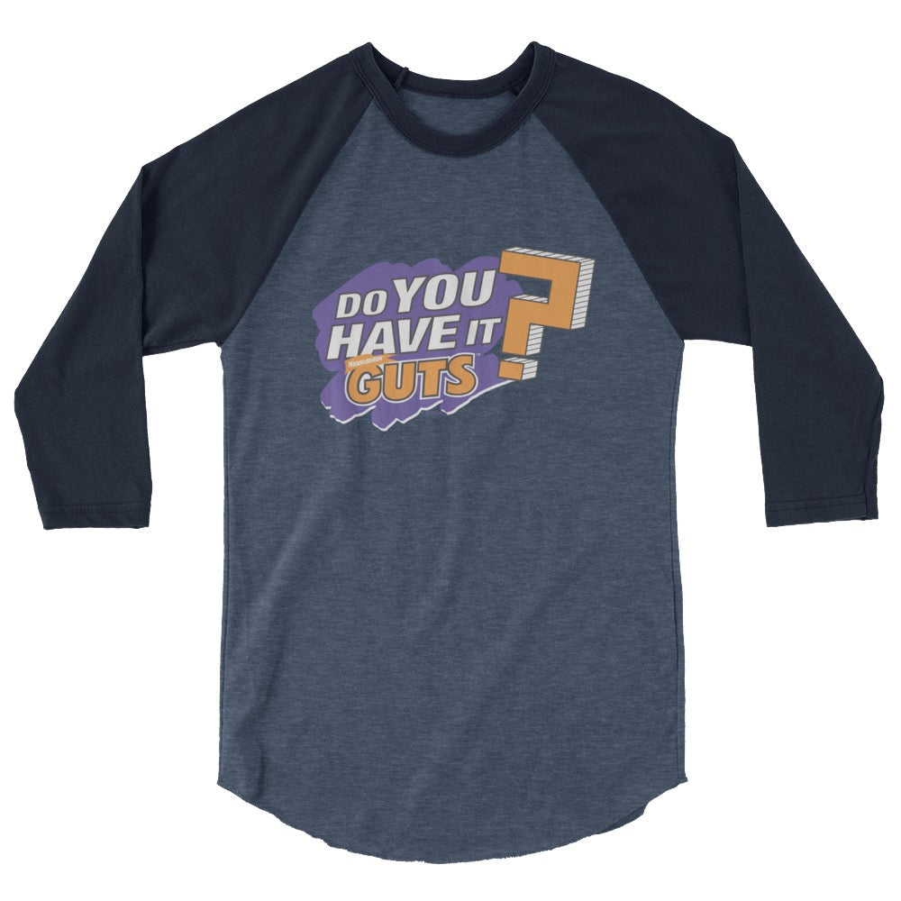 Guts Do You Have It 3/4 Sleeve Raglan Shirt - Paramount Shop