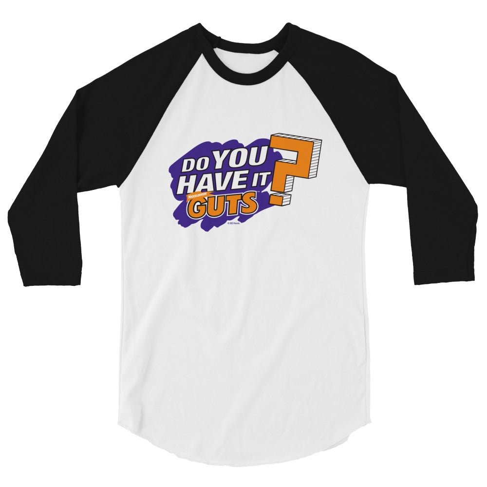 Guts Do You Have It 3/4 Sleeve Raglan Shirt - Paramount Shop