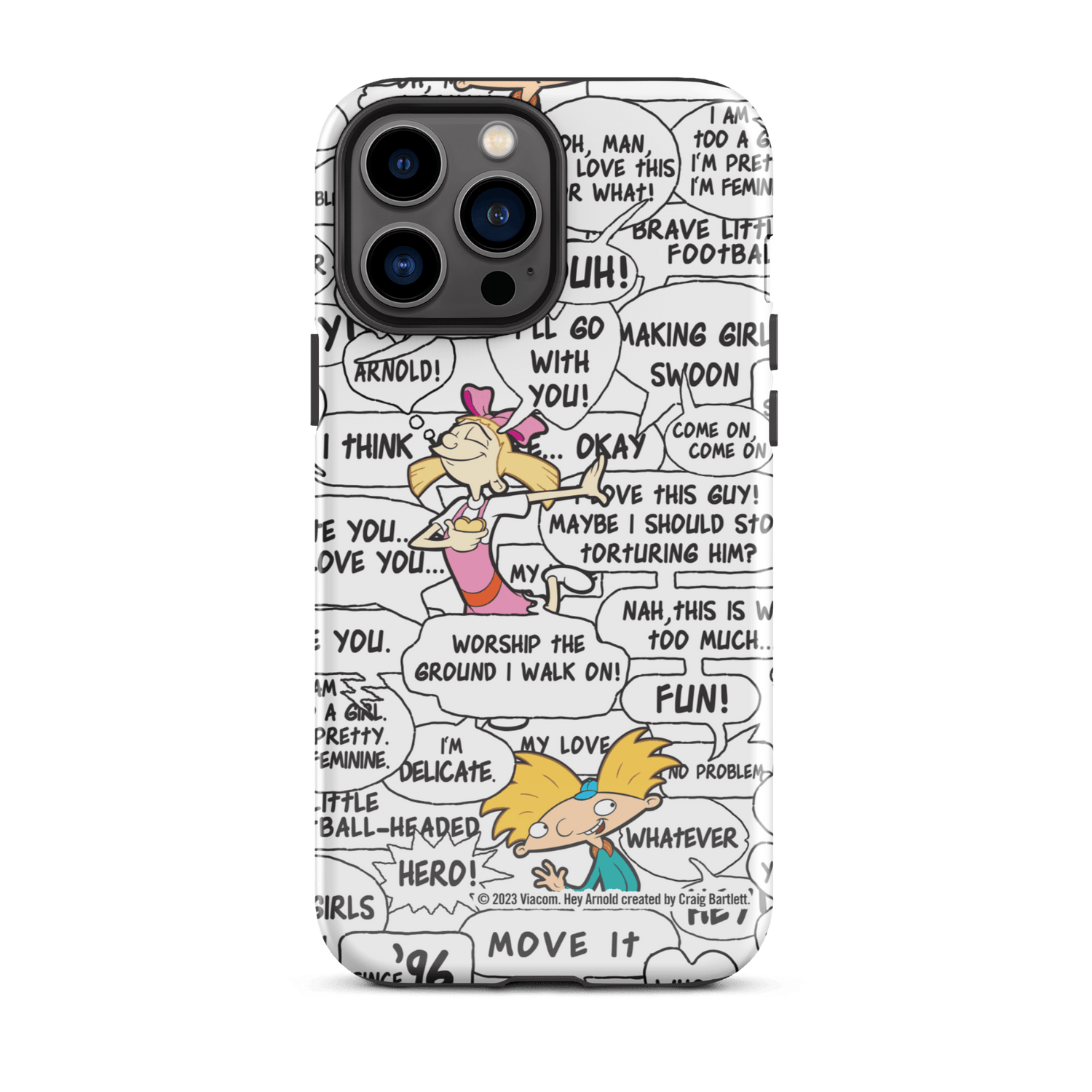 Hey Arnold! Comic Tough Phone Case - iPhone - Paramount Shop