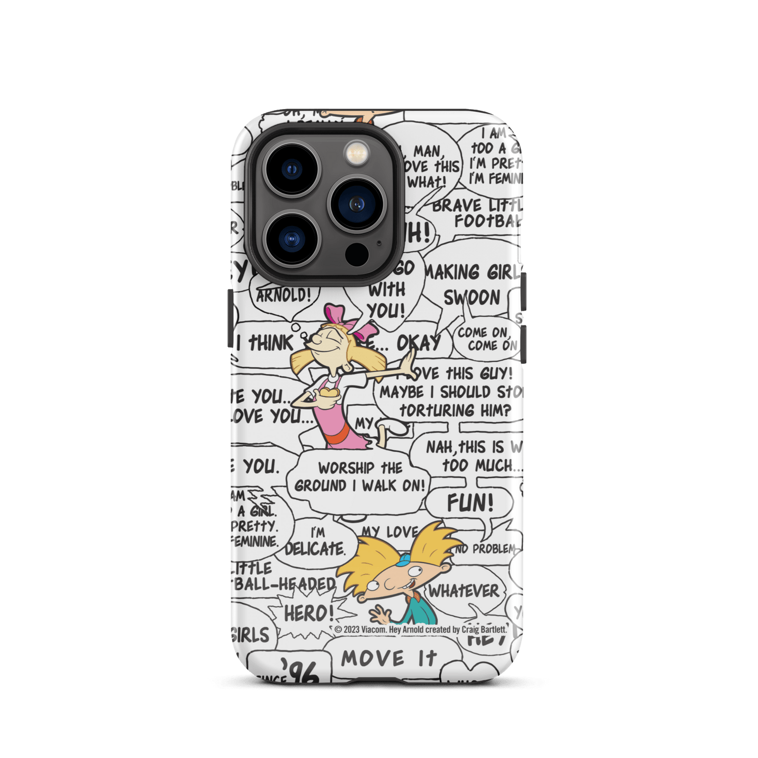 Hey Arnold! Comic Tough Phone Case - iPhone - Paramount Shop