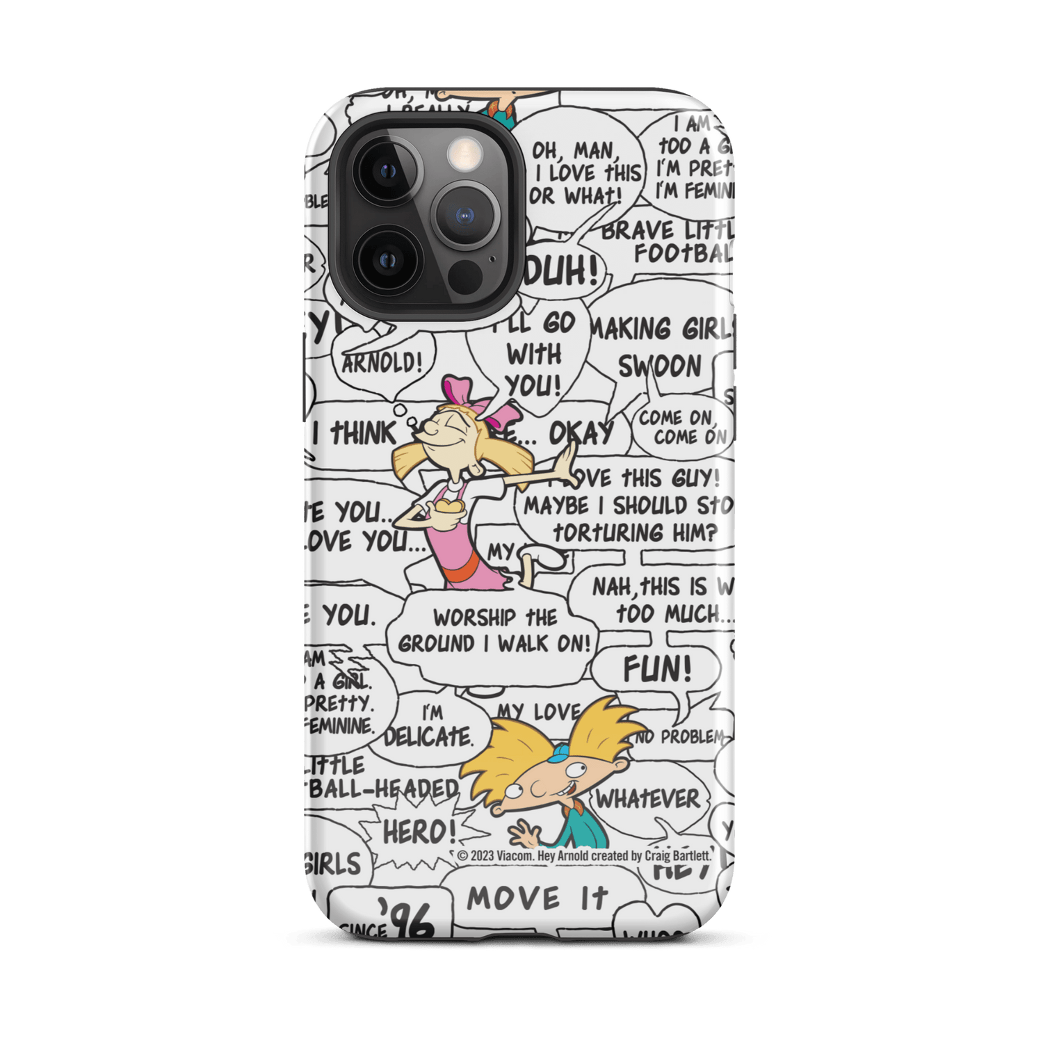 Hey Arnold! Comic Tough Phone Case - iPhone - Paramount Shop